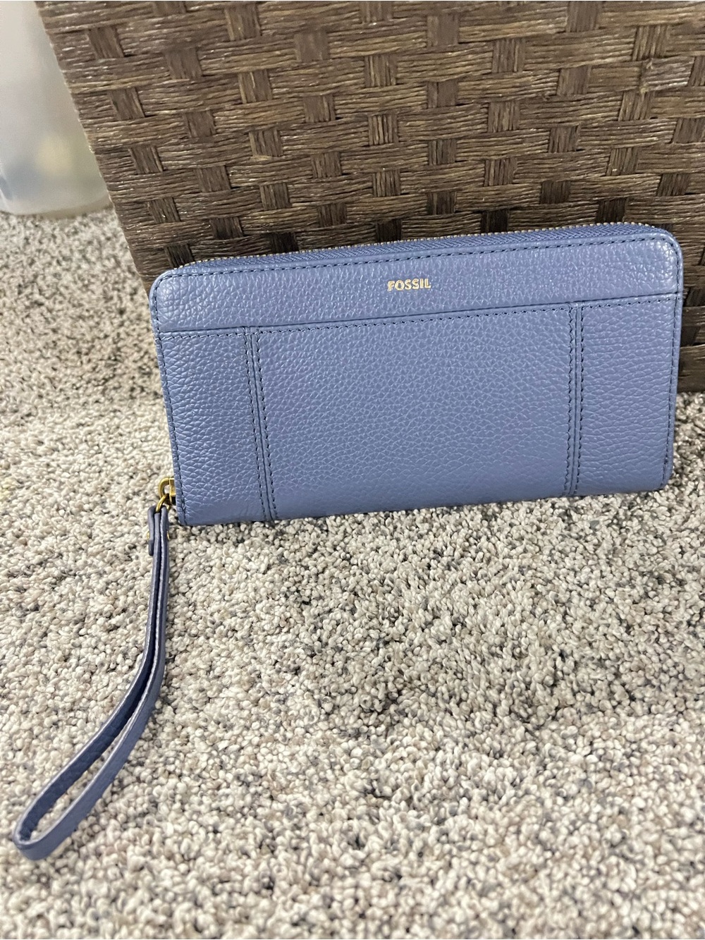 Fossil Jori Zip Clutch Crafted Zip Clutch/Wristlet/Wallet
